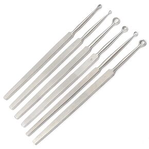 Fox Dermal CURETTES Dermatology 1MM-6MM ENT 6 PCS Stainless Steel Instruments in Kuwait
