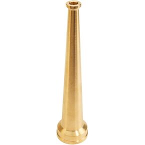 Brass 1 1/2" Smooth Bore Fire Nozzle (NH) in Kuwait