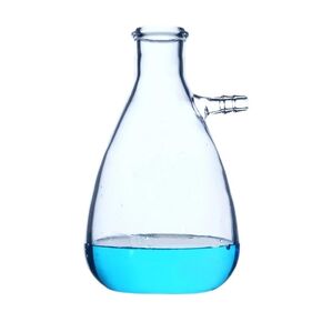 125mL-1000mL Glass Filter Flask with Upper Pipe Laboratory Suction Flask Lab Glassware(125mL) in Kuwait