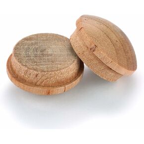 Cindoco Birch Button Top Screw Hole Plugs 3/4" 6 Pack in Kuwait