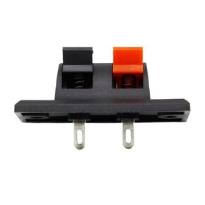 fengpeng Pcs 2 Positions Connector Terminal Push in Jack Spring Load Audio Speaker Terminals in Kuwait