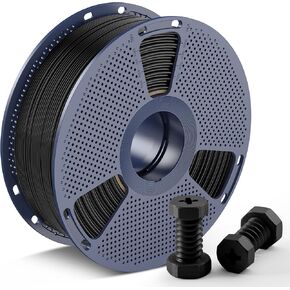 SUNLU High Speed ABS Filament, 350mm/s Rapid ABS 3D Printer Filament 1.75mm, Heat Resistance, Excellent Toughness, Fast Printing, Compatible with 99% FDM 3D Filament Printer, 1KG Spool.(Black ABS) in Kuwait