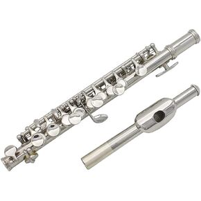 Practical Piccolo Silverplated Piccolo for Piccolo Players for Performance (Silver) in Kuwait