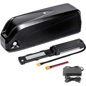 48V 13Ah Ebike Battery, Lithium Battery with 30A BMS for Electric Bicycles,Motorcycles (100-1000W) Motors, Includes Safe Lock,USB Output,Led Indicator Light, XT60 Connector&Base (48V 13AH) in Saudi Arabia