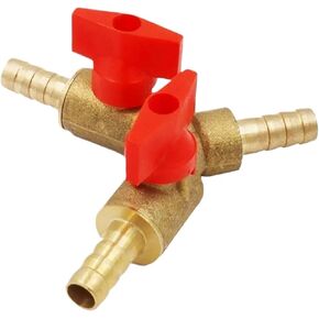 8 مللي متر 10 مللي متر 12 مللي متر هوك مقلوب Y على شكل صمام كروي نحاسي تركيبات موصل محول (10 مللي متر) in Kuwait