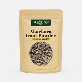 Aacure Akarkara Irani Powder 3.5oz | 100gms | Clean & Hygienically Packed | Traditional Herb Powder in Saudi Arabia