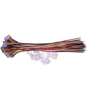 12 Sets JST XH 2.54MM 5 Pin Female Single Connector with Flat Wires 200MM 1007 26AWG in Kuwait
