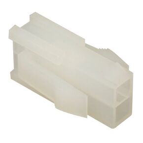 Molex 39-01-2021 Connector Housing, Mounting Ears, UL 94V-2, Mini-Fit Jr. 5559 Series, Plug, 2 Positions, 4.2 mm - Pack of 15 in Kuwait