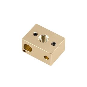 1 قطعة طابعة ثلاثية الأبعاد الطارد كتلة سخان النحاس ل HotEnd 22x16x12 مللي متر لفوهة M6 in Kuwait