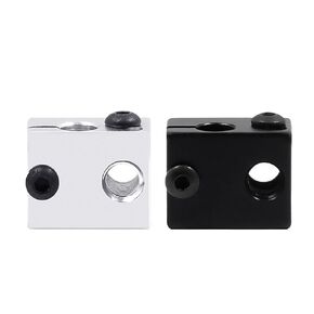 5 قطعة كتلة تسخين معدنية بالكامل طابعة ثلاثية الأبعاد ساخنة عملية أكسدة الألومنيوم الأسود 20x16x12 مللي متر (فضي) in Kuwait