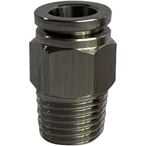 1 قطعة 304 الفولاذ المقاوم للصدأ قطعة التوصيل السريع التوصيل السريع خرطوم هوائي مقاومة لدرجة الحرارة العالية والتآكل التوصيل السريع (PC4-M8) in Kuwait