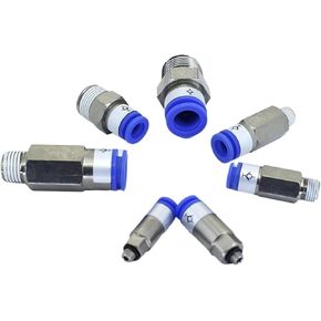 1PCS self-seal fitting KCH04-M5 KCH06-M5 KCH06-01S KCH06-02S KCH08-01S KCH08-02S KCH08-03S Pneumatic fitting(KCH 06-M5) in Saudi Arabia