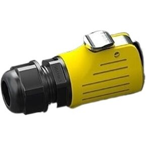 Power waterproof aviation connector LP20 flange yellow outdoor industrial automation equipment welding male connector(EW LP20S 5P male terminal) in Kuwait