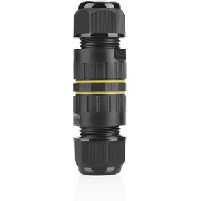 Straight-through terminal M25 screw connection outdoor 3-core wire connector waterproof connector(EW M25 5 core 10-14mm) in Kuwait