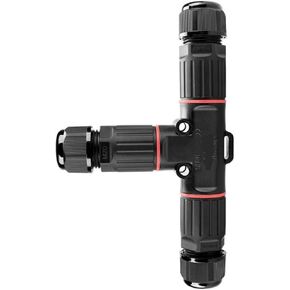 Screw-free P20T quick-connect terminal T-type quick-connect wire adapter outdoor power waterproof connector(EW-P20T 5-9mm) in Kuwait