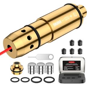 خرطوشة تدريب بالليزر مقاس 9 مم، نظام تدريب بالليزر على الحرائق الجافة لممارسة الحرائق الجافة وإطلاق النار مع 3 مجموعات من البطاريات وغطاء مطاطي إضافي in Kuwait