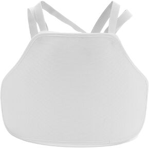 Fencing Chest Guard High Strength Plastic, Ergonomic Lightweight Protector for Men - FIE Certified, Impact Absorbing Cushion, Competitive and Training Use in Kuwait