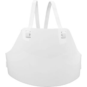 Fencing Chest Guard Lightweight Breathable Adjustable Strap Men, PVC Protector for Soccer Baseball Rugby - Thickened Impact Resistance, Flexible Fit for Competitive Sports in Kuwait