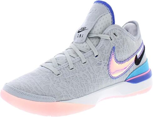 Nike Zoom LeBron Nxxt Gen's Men's Basketing Shoes (Wolf Gray/Pink Fell ، نظام حجم الأحذية الأمريكي ، البالغين ، الرجال ، الأرقام ، المتوسطة ، 10.5) in Saudi Arabia