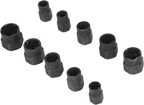 Nut Remover Set Broken Lug Bolt Extractor Hex Tool for Multiple Sizes in Saudi Arabia