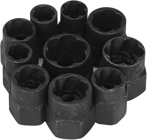 Nut Remover Set Broken Lug Bolt Extractor Hex Tool for Multiple Sizes in Saudi Arabia