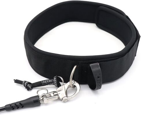 Surf Leash Quick Release Waist Belt for Paddle Boards, 10 ft Coiled Leash for SUP, Adjustable & Lightweight in Saudi Arabia