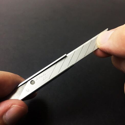 NT Cutter ABS Grip 30-Degree Multi-Blade Cartridge Knife (A-553P),Yellow in Kuwait