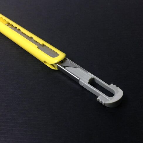 NT Cutter ABS Grip 30-Degree Multi-Blade Cartridge Knife (A-553P),Yellow in Kuwait