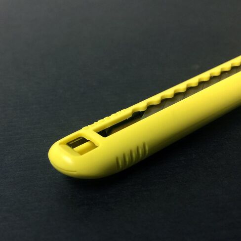 NT Cutter ABS Grip 30-Degree Multi-Blade Cartridge Knife (A-553P),Yellow in Kuwait