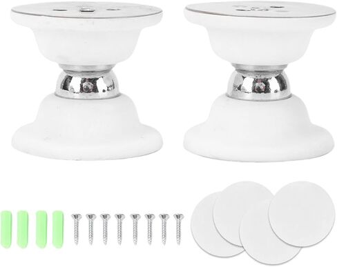 RV Magnetic Door Catch, Weather Proof Stainless Steel PVC Door Holder, Magnetic Catch with Strong Double Sided Tapes & Screws, Ideal for Trailer, Cabin Cover & Motorhome in Kuwait