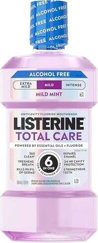 Listerine Total Care Coetho Gashwash ، Fresh Mint ، 1L ، Pack of 2 in Kuwait