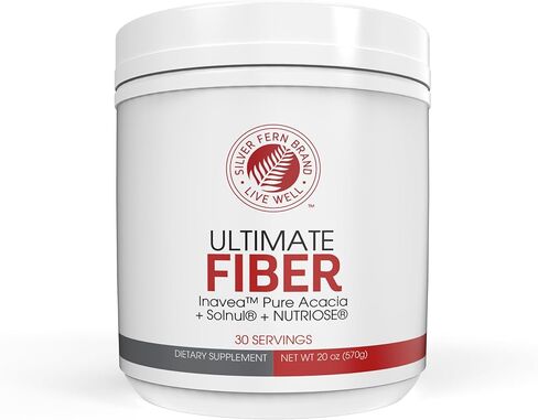Silver Fern Brand Ultimate Fiber – Prebiotic Supplement for Daily Intake – Supports Digestive Balance & Gut Microbiome – Gentle Daily – 1 Pack in Kuwait