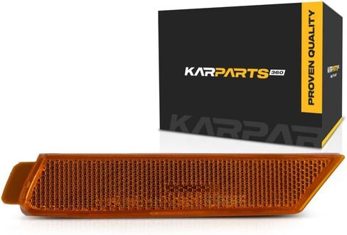 For 2010-2015 Chevy Camaro Pair Driver and Passenger Side Turn Signal/Side Marker Light With Bulbs CAPA Certified Included GM2550197 GM2551197 - Replaces 92246245 92246244 in Kuwait