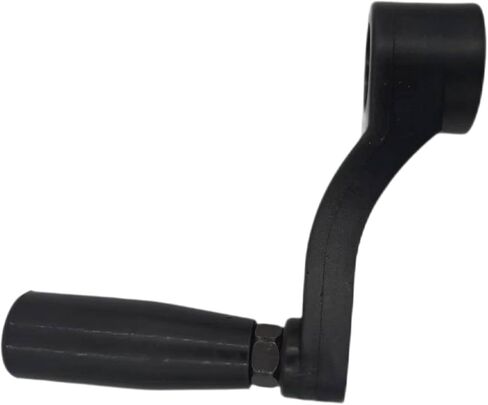 Nylon Crank Handle Replacement Replace Parts with Round Hole Embedded Design for Drill Press Versatile Accessory Black, 12mm Bore in Kuwait