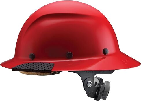 LIFT DAX White Carbon Fiber Full Brim Hard Hat, Construction Safety Helmet with Adjustable Ratchet in Kuwait
