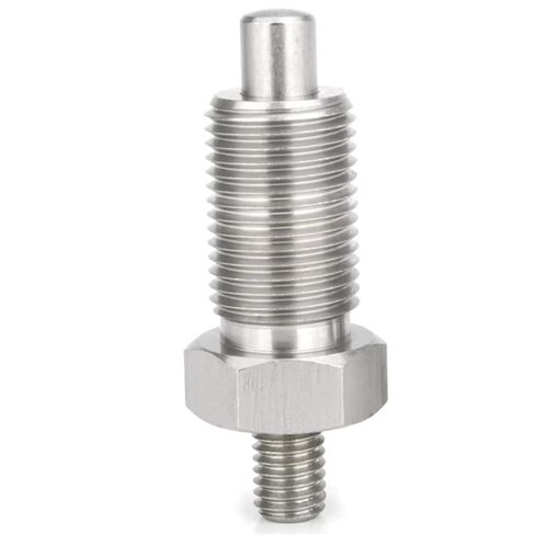 M10/M12/M16/M20 QX223 Metal Index Plunger Retractable Carbon Steel/Stainless Steel Return Type with Nut 1Pcs(YK223-GNK,M20) in Kuwait
