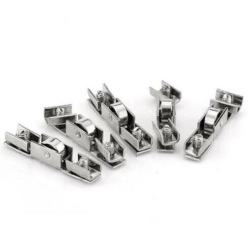 10pcs NED-7220 Glass Sliding Door Roller H Shape Wheel Diameter 10mm Caster Sliding Doors Wheel for Furniture Hardware in Saudi Arabia
