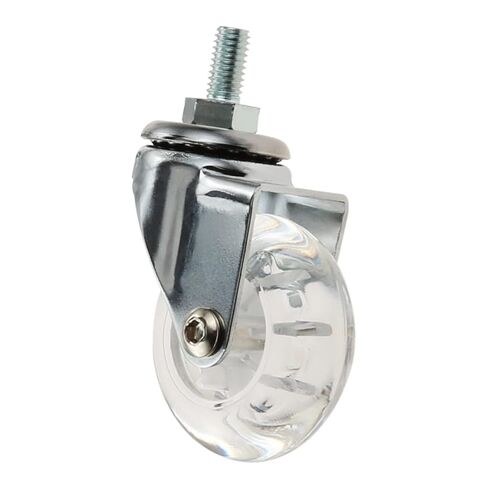 4 قطعة 2 بوصة M8x15mm المسمار الخيوط الجذعية عجلات مكتب عجلة العجلات عجلات دوارة مع الفرامل لخزانة كرسي الأريكة in Saudi Arabia