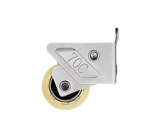 2Pc Aluminum Alloy Sliding Door and Window Pulley Shower Door Cabinet Track Roller Furniture Hardware Accessories(C) in Saudi Arabia