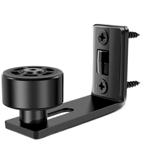 2PCS Adjustable Floor Guide Sliding Barn Door Floor Guide Roller Flush Design Door Hardware Wall Mounted Frame Door Accessories in Saudi Arabia