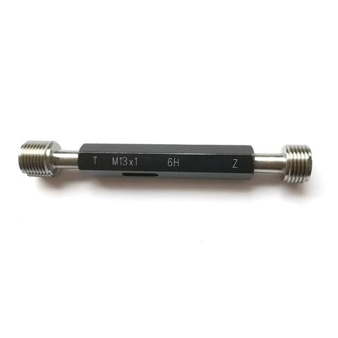 6H Thread Plug Gauge M13 M13X1.5 TZ Pass-and-Stop Metric fine Thread M13x0.75(M13X1.5 6H) in Saudi Arabia