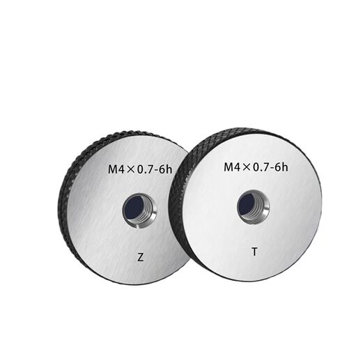 2 Pieces/Set Thread Ring Gauge Pass and Stop Metric 6h M11-M60 Thread Pitch 1.5(M35X1.5 6h) in Saudi Arabia