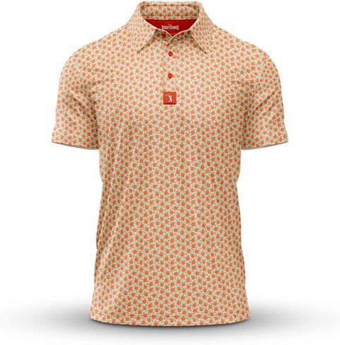 Bogey Bros Men's 4 Way Stretch Short Sleeve Golf Polo Shirt in Kuwait