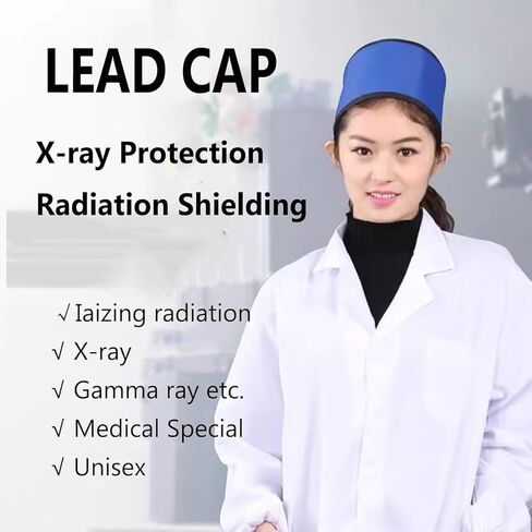 X-Ray Shields X-ray Protective Lead Cap, Radiation Protection Neutral Lead Cap, CT MRI X-ray Protective Hat (0.5 mmpb) in Saudi Arabia