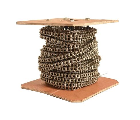 سلسلة Jeremywell 40 SS من الفولاذ المقاوم للصدأ بطول 50 قدمًا مع 5 وصلات توصيل in Kuwait