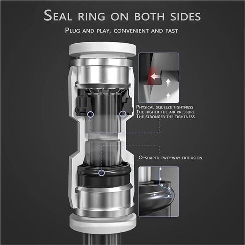 PU PV PE PY PZA PK PM SA HVFF Pneumatic Quick Coupling White Coupling Hose Trachea 10mm Air Compressor Quick Coupling(PV) in Saudi Arabia