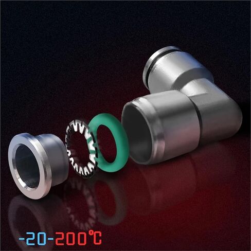 PU PV PE PY PZA PM 304 stainless steel pneumatic quick coupling metal hose trachea water pipe high pressure 12mm(PE) in Saudi Arabia