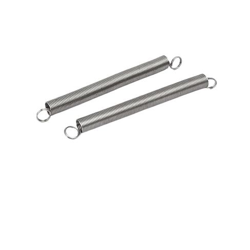 5pcs 304 Stainless Steel Tension Springs Silver Tone(0.6mmx8mmx50mm) in Saudi Arabia
