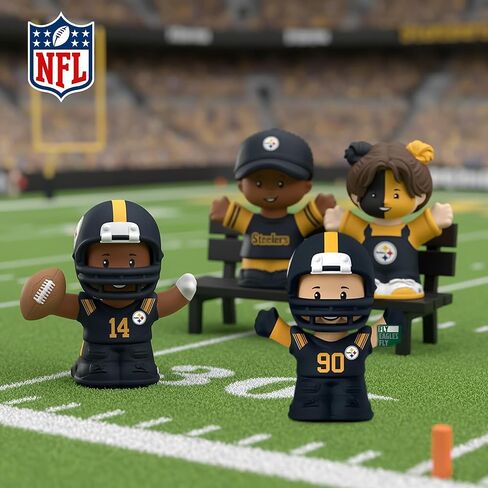 Little People Collector Pittsburgh Steelers Officially Licensed NFL Special Edition Set, Series 2 in Saudi Arabia