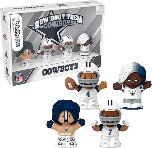 Little People Collector Dallas Cowboys Officially Licensed NFL Special Edition Figure Set, Series 2 in Saudi Arabia